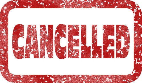 cancelled in red letters