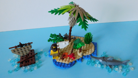 Creation Station - Lego Challenge Disaster Island