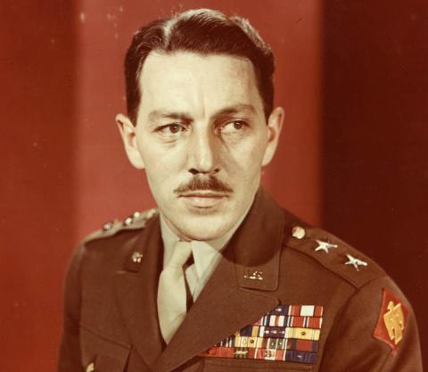 photo of Brigadier General Robert T. Frederick in uniform with medals