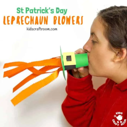 St. Patrick's Day Leprechaun Hat Blowers