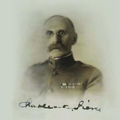 an old photo of Colonel Charles Pierce