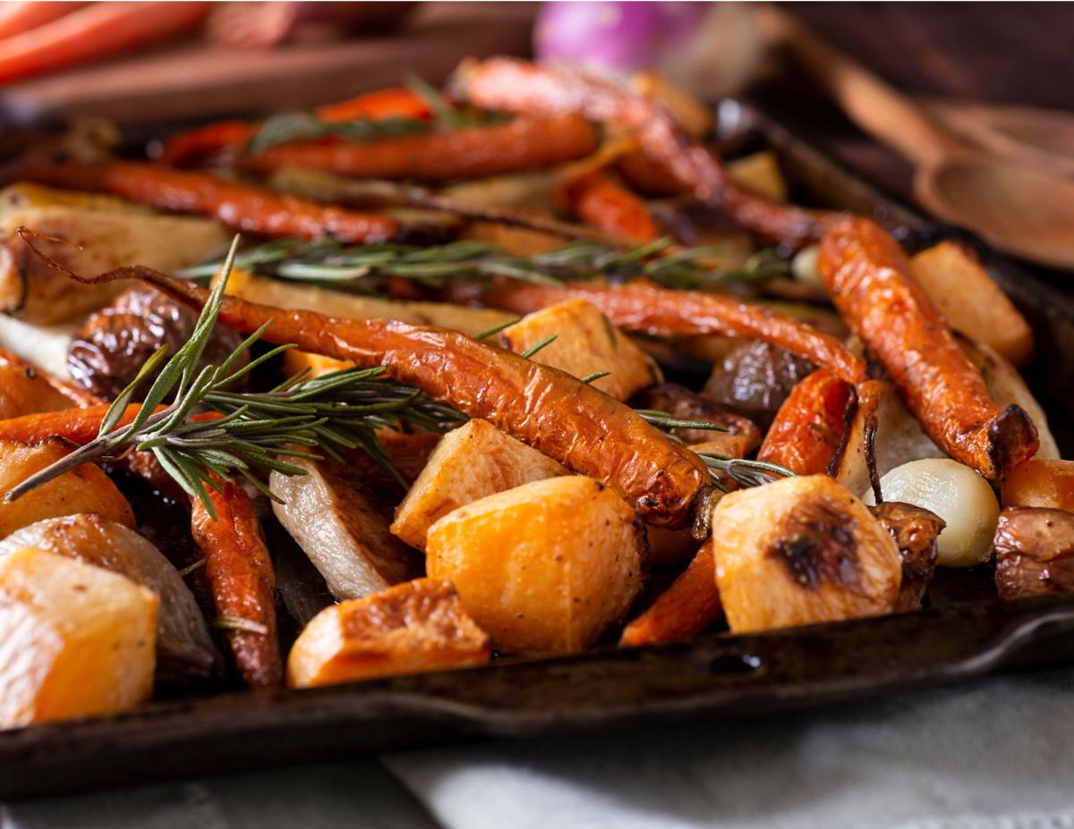 roasted root vegetables