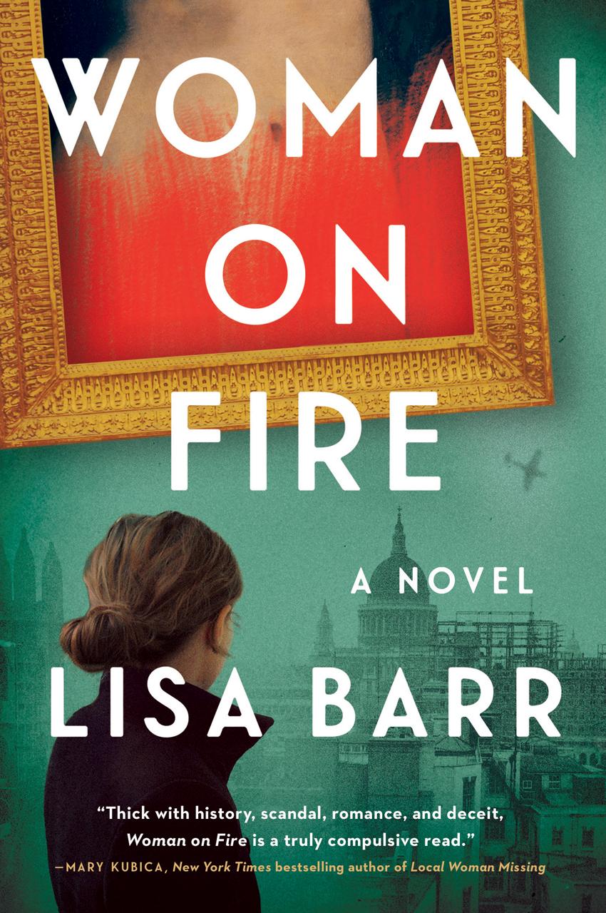 book cover of Woman on Fire by Lisa Barr