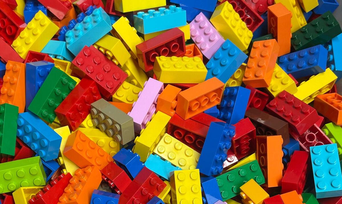 a whole bunch of legos